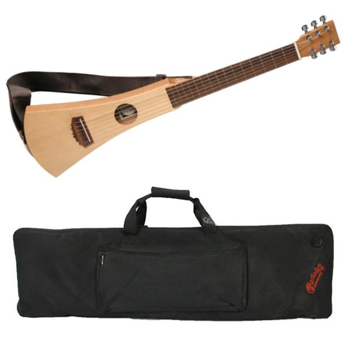 Martin Backpacker Nylon Strung Classical Travel Guitar, GCBC